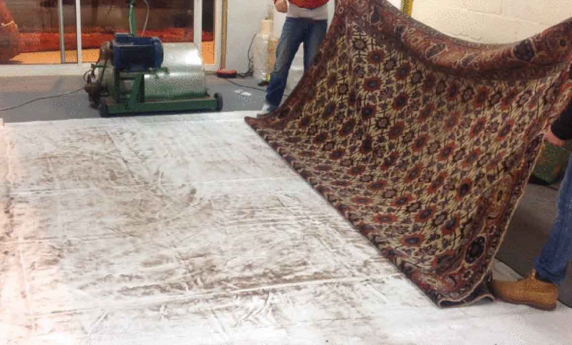 خاک گیری فرش
